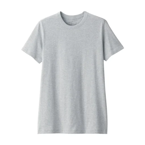 Clearance Men's Side Seamless Jersey Crew Neck Short Sleeve T-Shirt Underwear & Undershirts