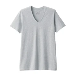 Discount Men's Side Seamless Jersey V-Neck Short Sleeve T-Shirt Underwear & Undershirts