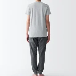 Discount Men's Side Seamless Jersey V-Neck Short Sleeve T-Shirt Underwear & Undershirts