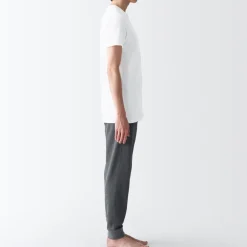 Outlet Men's Side Seamless Jersey Crew Neck Short Sleeve T-Shirt Underwear & Undershirts