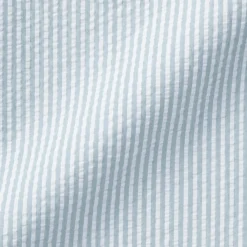 Clearance Men's Side Seamless Seersucker Short Sleeve Pajamas Pajamas & Loungewear|Loungewear