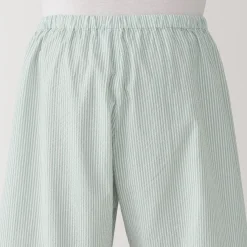 Clearance Men's Side Seamless Seersucker Short Sleeve Pajamas Pajamas & Loungewear|Loungewear