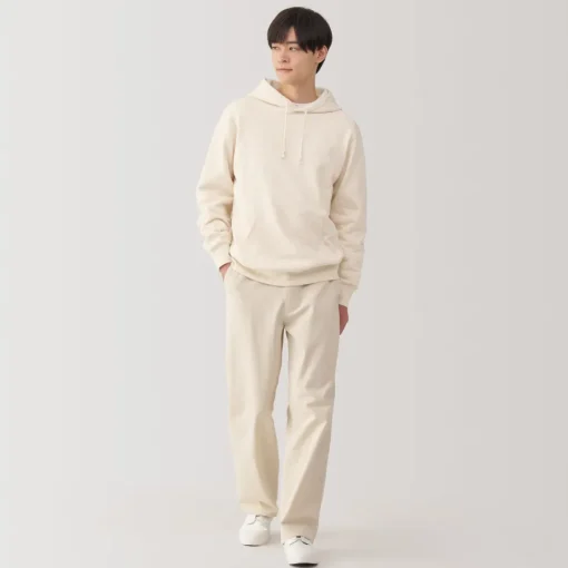 New Men's Slub Jersey Sweat Pullover Hoodie Hoodies & Sweatshirts