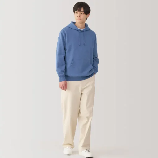 New Men's Slub Jersey Sweat Pullover Hoodie Hoodies & Sweatshirts