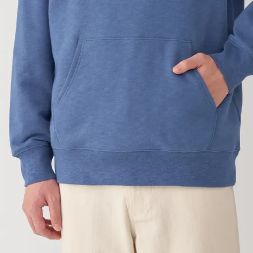 New Men's Slub Jersey Sweat Pullover Hoodie Hoodies & Sweatshirts