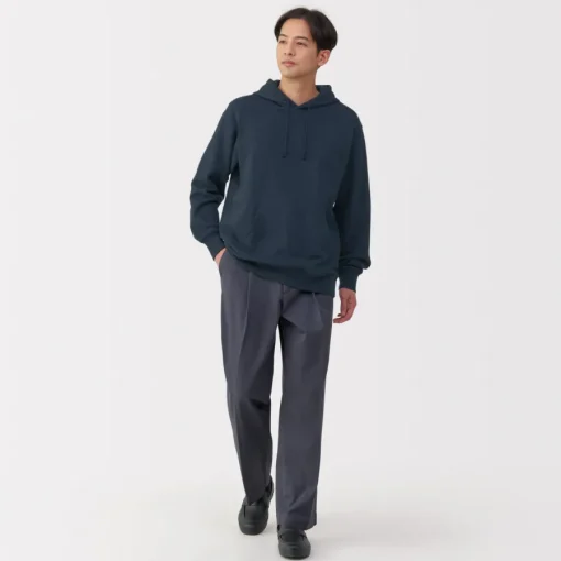 New Men's Slub Jersey Sweat Pullover Hoodie Hoodies & Sweatshirts