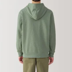 Best Men's Slub Jersey Sweat Zip Up Hoodie Hoodies & Sweatshirts