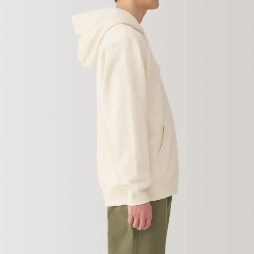 Best Men's Slub Jersey Sweat Zip Up Hoodie Hoodies & Sweatshirts