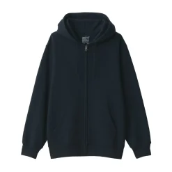 Best Men's Slub Jersey Sweat Zip Up Hoodie Hoodies & Sweatshirts