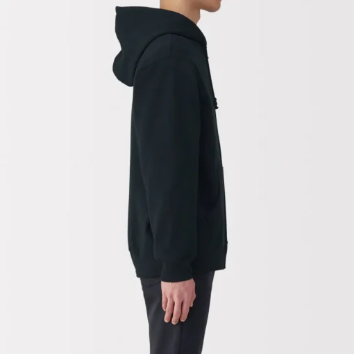 Best Men's Slub Jersey Sweat Zip Up Hoodie Hoodies & Sweatshirts