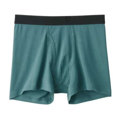 Sale Men's Smooth Front Open Boxer Brief Underwear & Undershirts