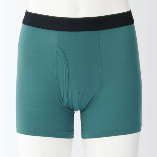 Sale Men's Smooth Front Open Boxer Brief Underwear & Undershirts