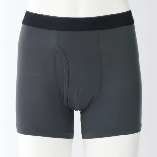 Sale Men's Smooth Front Open Boxer Brief Underwear & Undershirts
