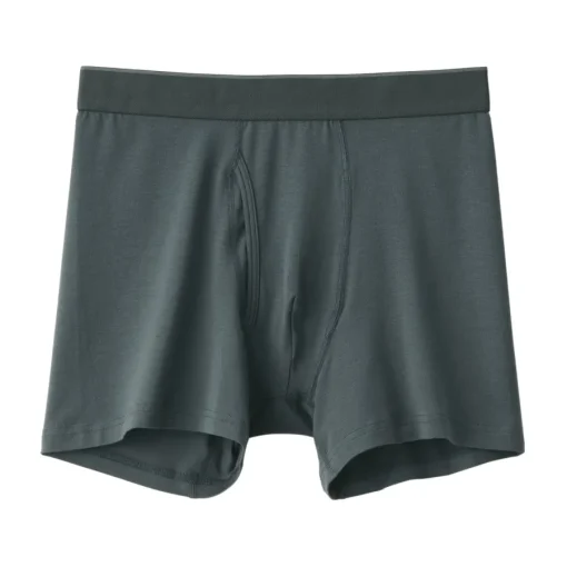 Sale Men's Smooth Front Open Boxer Brief Underwear & Undershirts