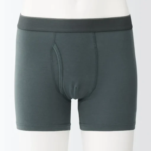 Sale Men's Smooth Front Open Boxer Brief Underwear & Undershirts