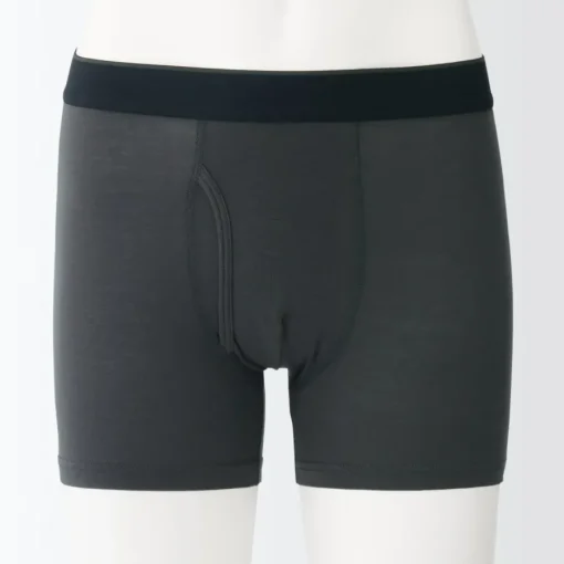 Sale Men's Smooth Front Open Boxer Brief Underwear & Undershirts
