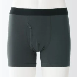 Sale Men's Smooth Front Open Boxer Brief Underwear & Undershirts