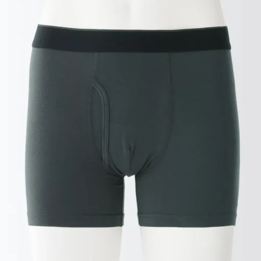 Sale Men's Smooth Front Open Boxer Brief Underwear & Undershirts