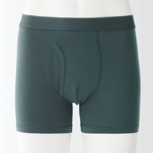 Sale Men's Smooth Front Open Boxer Brief Underwear & Undershirts