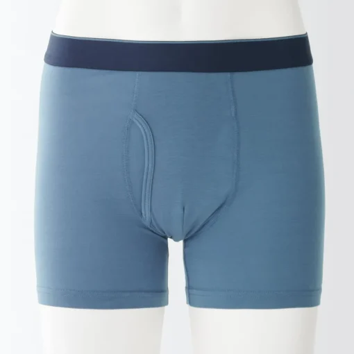 Sale Men's Smooth Front Open Boxer Brief Underwear & Undershirts