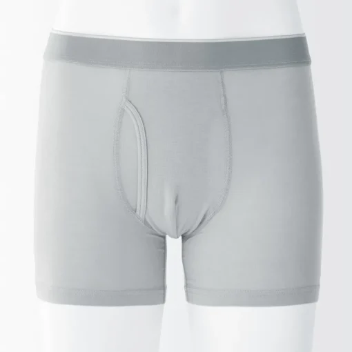 Sale Men's Smooth Front Open Boxer Brief Underwear & Undershirts