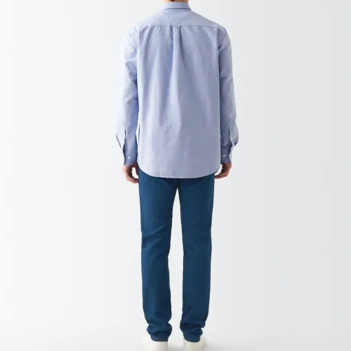 Fashion Men's Stretch Denim Slim Pants (L 30inch / 76cm) Denim