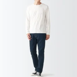 Best Men's Stretch Denim Slim Pants (L 30inch / 76cm) Denim