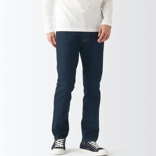 Best Men's Stretch Denim Slim Pants (L 30inch / 76cm) Denim