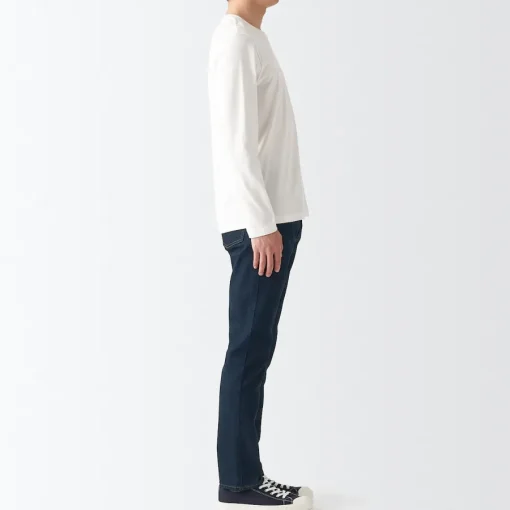 Best Men's Stretch Denim Slim Pants (L 30inch / 76cm) Denim