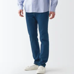 Sale Men's Stretch Denim Slim Pants (L30") Denim