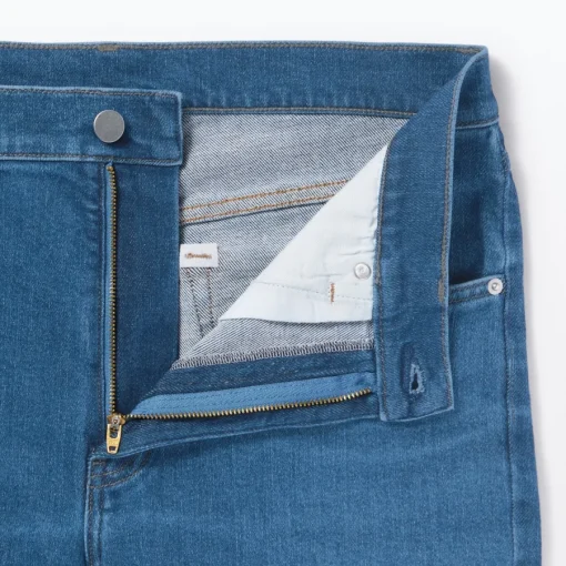 Hot Men's Stretch Denim Slim Pants (L30") Denim