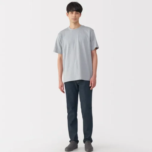 Hot Men's Stretch Denim Slim Pants (L30") Denim