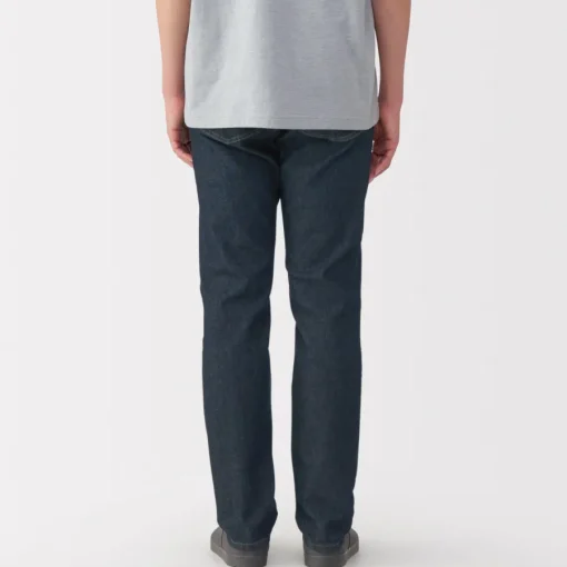 Hot Men's Stretch Denim Slim Pants (L30") Denim