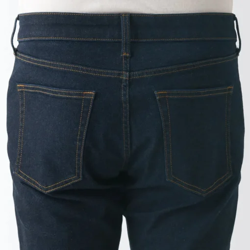 Best Men's Super Stretch Denim Skinny Pants (L 32inch / 82cm) Denim
