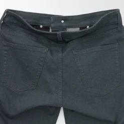 Clearance Men's Super Stretch Denim Skinny Pants (L 32inch / 82cm) Denim