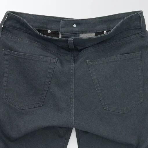 Clearance Men's Super Stretch Denim Skinny Pants (L 32inch / 82cm) Denim