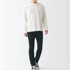 Hot Men's Super Stretch Denim Skinny Pants (L32inch / 82cm) Denim