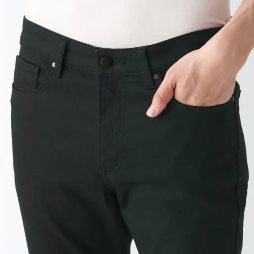 Outlet Men's Super Stretch Denim Skinny Pants (L 30inch / 76cm) Denim