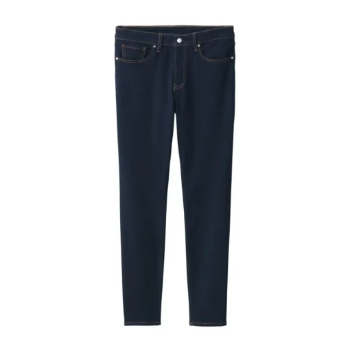 Fashion Men's Super Stretch Denim Skinny Pants (L 30inch / 76cm) Denim