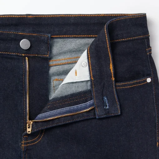 Fashion Men's Super Stretch Denim Skinny Pants (L 30inch / 76cm) Denim