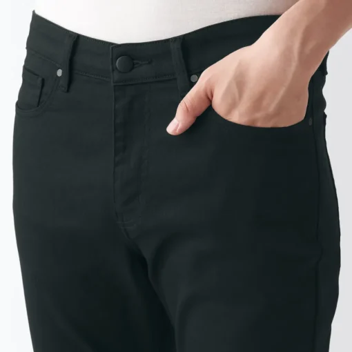Clearance Men's Super Stretch Denim Skinny Pants (L32") Denim