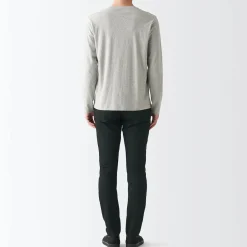 Hot Men's Super Stretchy Denim Skinny Pants (L 30inch / 76cm) Denim