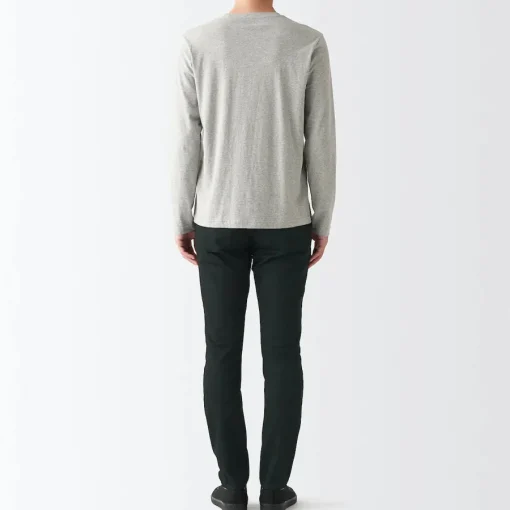 Hot Men's Super Stretchy Denim Skinny Pants (L 30inch / 76cm) Denim