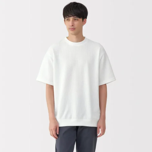 Best Men's UV Protection Quick Dry Waffle Short Sleeve T-Shirt Hoodies & Sweatshirts|T-Shirts