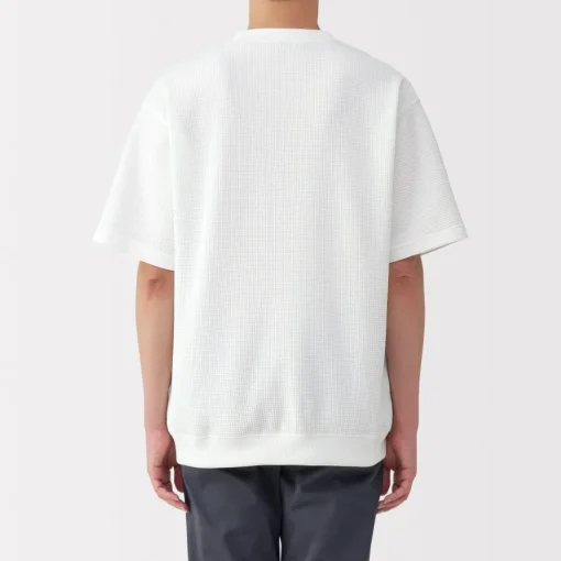 Best Men's UV Protection Quick Dry Waffle Short Sleeve T-Shirt Hoodies & Sweatshirts|T-Shirts