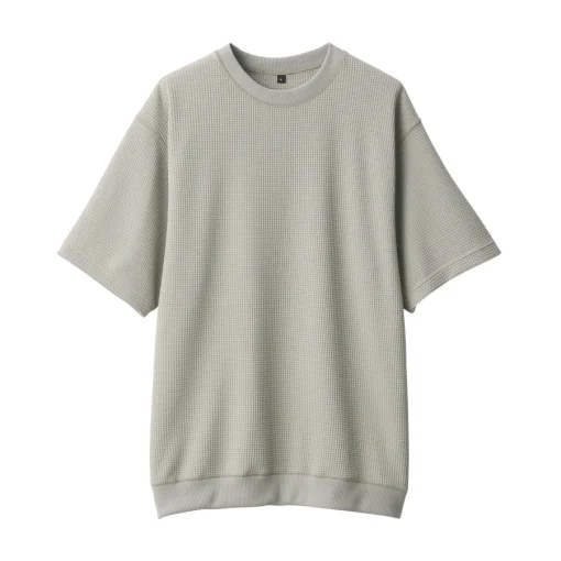 Best Men's UV Protection Quick Dry Waffle Short Sleeve T-Shirt Hoodies & Sweatshirts|T-Shirts