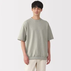 Best Men's UV Protection Quick Dry Waffle Short Sleeve T-Shirt Hoodies & Sweatshirts|T-Shirts