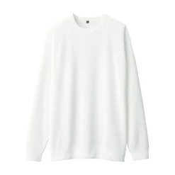 Outlet Men's UV Protection Quick Dry Waffle Long Sleeve T-Shirt T-Shirts