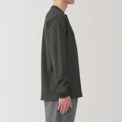 Fashion Men's UV Protection Waffle Henley Long-Sleeve T-Shirt T-Shirts