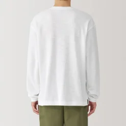 Discount Men's Waffle Henley Neck Long Sleeve T-Shirt T-Shirts